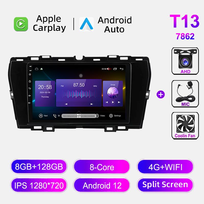 Multimedia Player Android For SsangYong Tivoli 2019-2025 Car Radio CarPlay Autoradio Navigation Stereo Video 4G WIFI Head Unit