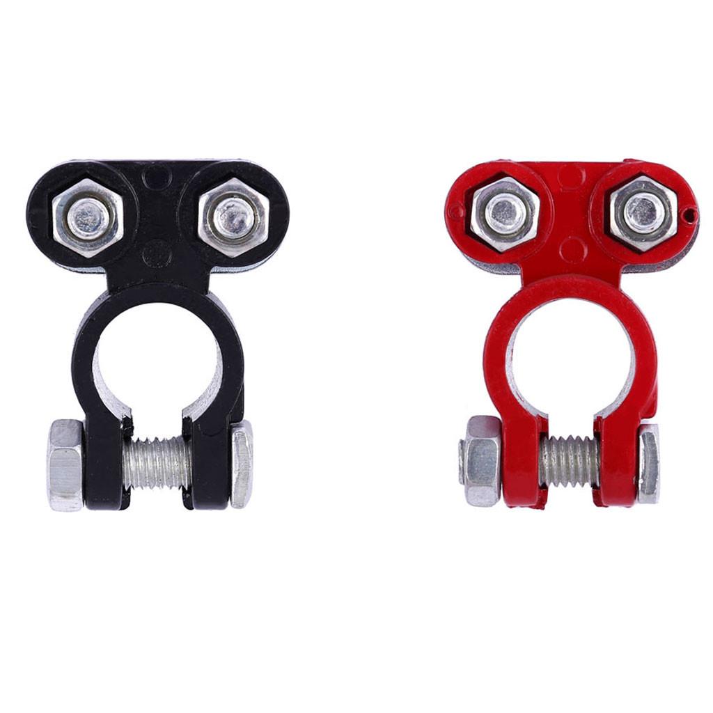 New 2 Pieces Automotive Car Truck Battery Terminal Clamp Clip Connector