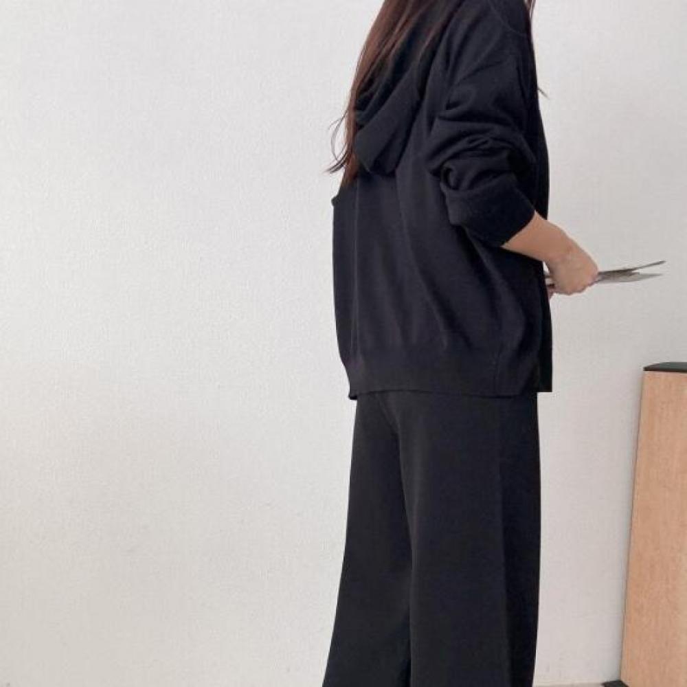 New ArrivalS Open Run Women S Knit Jacket Wide pantS Set