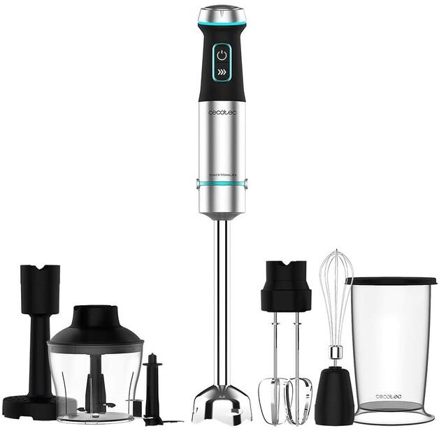 Immersion Blender Cecotec Power Titan Black 1200 XL PerfectCream & Crush (04293)