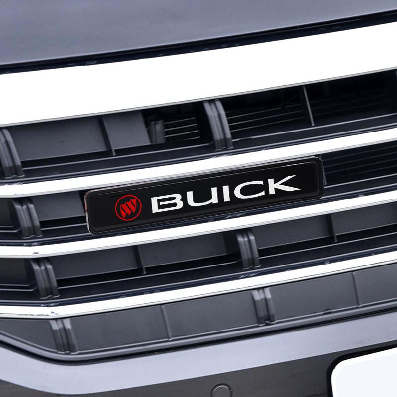 Automobilio priekinių grotelių lipdukas Ženklelis Priekinių grotelių R LINE Emblema LED šviesa Buick Regal Lacrosse Avenir Envision Angkola Anthem Cascada Avista Riviera