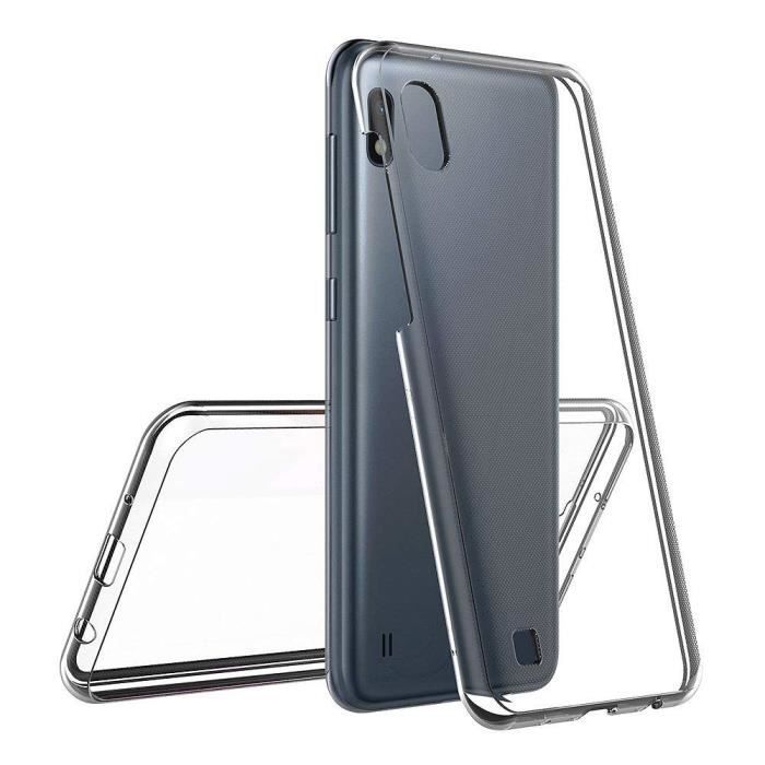 360° Silicone Case - VCOMP - Samsung Galaxy A10 6.2" SM-A105F - Transparent - Full Protection - Flexible