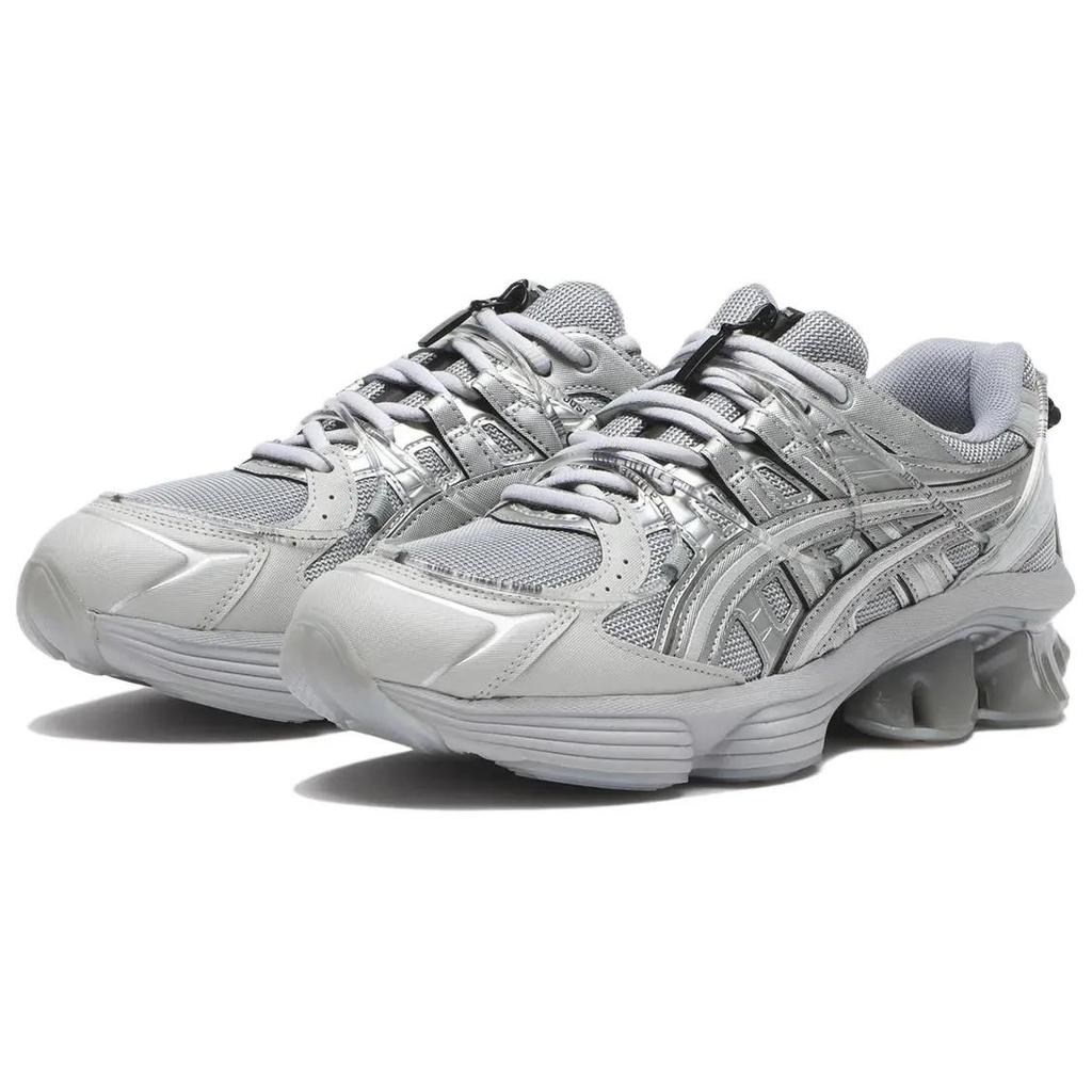 ASICS Gel Kinetic Fluent Y 'Silver' (Unisex) Piedmont Grey / Pure Silver Running Shoes 1203A837 020