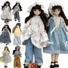 1/6 BJD 30cm Doll BJD Accessories Handmade 30cm Doll Clothes Doll'S Overall  Cotton Doll