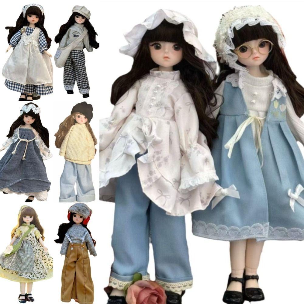 DIY BJD Accessories 1/6 BJD 30cm Doll 30cm Doll Clothes Fashion BJD Doll Clothing  Cotton Doll