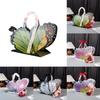 1Pc Butterfly Shape DIY Handbags Gift Bags Valentine's Day Fresh Flower PVC Colorful Hand-held Flower Baskets Flower Boxes