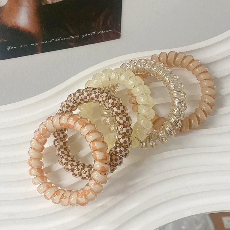 Elastic Hair Ties - No-Pull, Versatile & Stylish for 2024