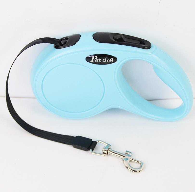 Dog Rope Small and Medium Automatic Dog Leash Anti-explosion 3/5 Meters Pet Telescopic Leash