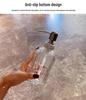 Luxuriöse Glasflasche mit Strasssteinen für Handdesinfektionsmittel oder Lotion - Großes Fassungsvermögen, Pumpmechanismus.