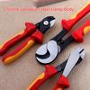 Insulated Cable Cutter Wire Stripper Electrician Shears Pliers Scissor Cutting