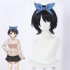 Wig&Headwear Anime Rent a Girlfriend Sarashina Ruka Cosplay Short Wig with Headwear Heat-resistant Fiber Hair + Wig Cap Party Girls Women