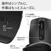 HP Wireless Mouse 690 Bluetooth Rechargeable Mouse with Qi Wireless Charging and Up To 4 Months of Battery Life USB-C Charging,
