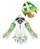 [NOKIJP] Genshin Impact Nahida Cosplay Costume with Wig for ChildrenKids - Genshin Impact Nahida Cosplay Costume (Nahida Wig Included, 130cm)
