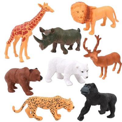 Oz Toy Safari World Hayvan Figürleri 8'li Set 929-68, Kore'de popüler oyuncaklar