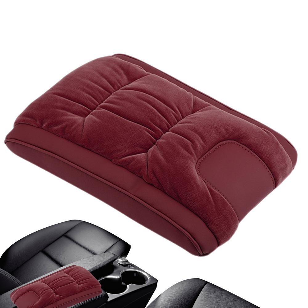 

Чехол на подлокотник для автомобиля Чехол на подлокотник для автомобиля Фланелевая накладка на подлокотник Толстый чехол на консоль автомобиля Нескользящий мягкий чехол для центральной консоли автомобиля