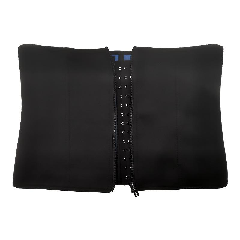Womens Waist Trainer Neoprene Zipper Corset Tummy Control Waist Cincher Shaper