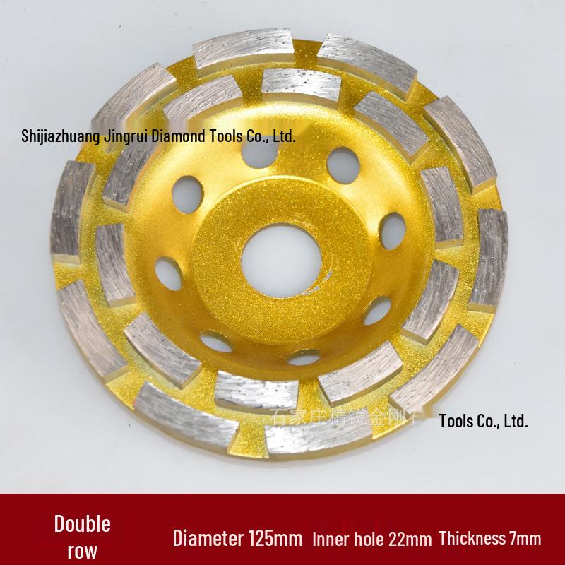 Diamond Stone Grinding Disc for Concrete Floors - Bowl Shape 80-230mm