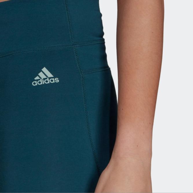 Adidas Slim Fit Training Shorts Women Shorts Teal HA6553