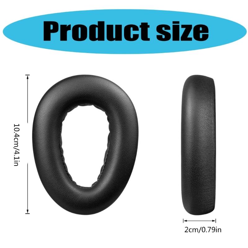 Memory Foam Ear Cushions Compatible for PXC550 Wireless Headphone Noise Isolation Earpads Long Last Comfort Ear Cover