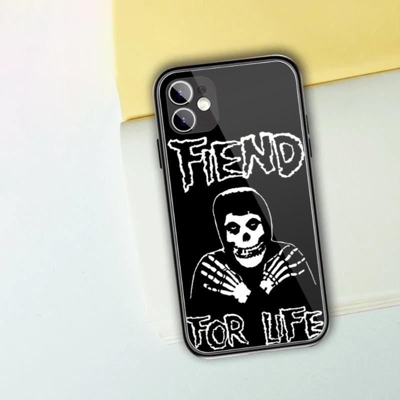 Cool Misfits Glenn Danzig Phone Case For IPhone 14 13 12 11 XS X 8 7 6 Plus Mini Pro Max SE 2022 Black PC TPU Glass Phone Cover