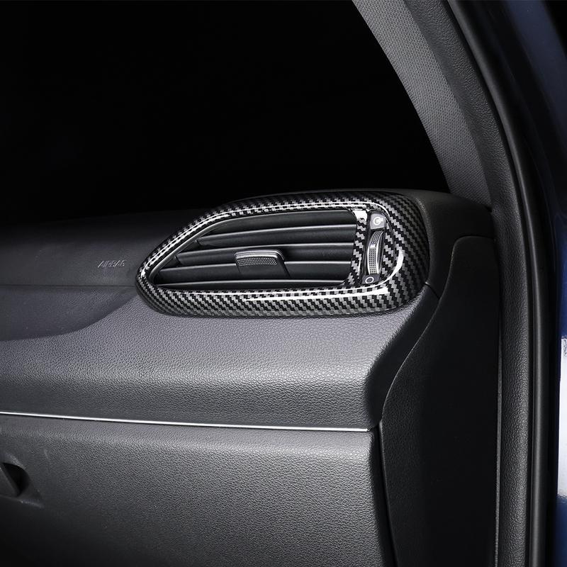 Carbon Fiber Front Both Side Air Outlet Vent Cover Trim For Hyundai I30/I30 N 2017-2025 Car Tuning Accessories LHD