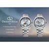 Orient RK-AY0201A (עכשווי M34 F7 Mechanical Moon Phase מתכת גברים מוגבלת) שעון עגול