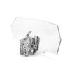 Upgrade Motorcycle Windshield Extension Universal Adjustable Clip-on Windscreen