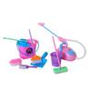 9Pcs/Set Pretend Play Broom Vacuum Cleaner Cleaning Kit Toy Dollh-ouse Accessory