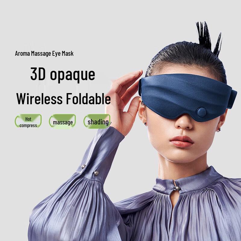 

Lefan Foldable Heated Eye Massager Mask with Vibration CN plug (adapter included)