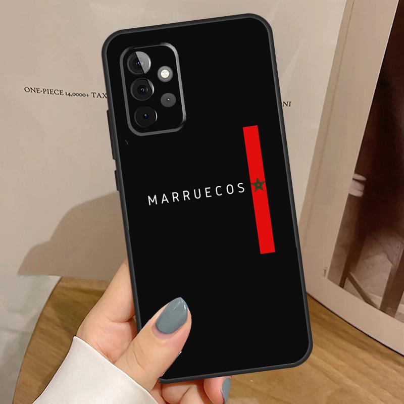 

Morocco Map Flag Case For Samsung Galaxy A55 A35 A15 A54 A34 A14 A33 A53 A13 A23 A17 A06 A16 A56 A36 A32 A52 Samsung A22 5G