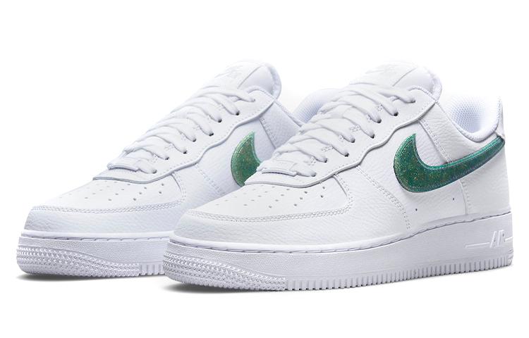 Nike Air Force 1 Low Glitter Swoosh Green Women's DH4407-100