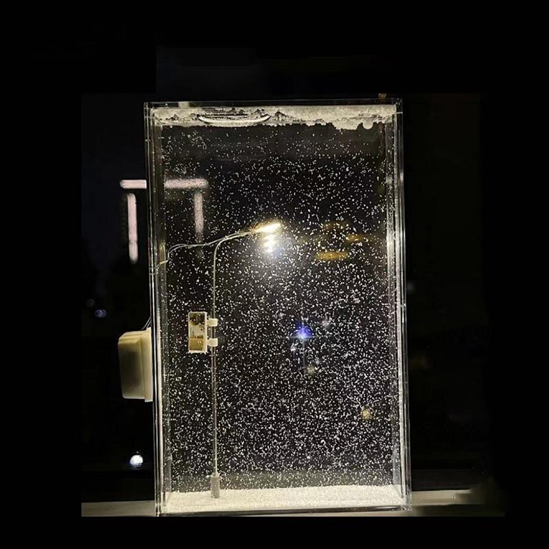 Simulace sněhu pouliční lampy Dětská vědecká hračka Stem Technologia Gadget Fyzikální sada Vzdělávací hračky pro děti Učební hračka