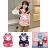 Fashionable Breathable Lightweight Canvas Bunny Backpack For School Kids