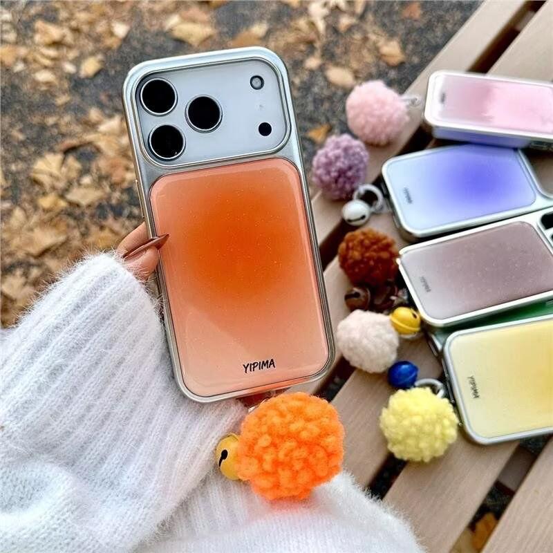 

INS Sweet girlish heart Phone Case for iPhone 17 16e 16 15 14 13 12 11 Air Pro Max X XR XSMAX 8 7 Plus Luxury Clear Soft Cover iPhone 11
