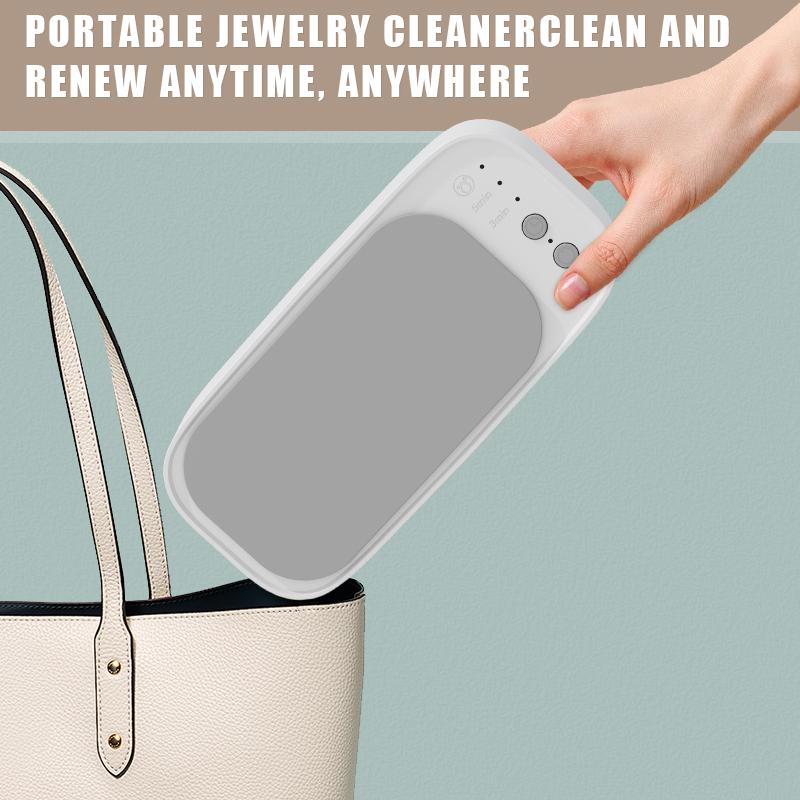 Xiaomi USB Ultrasonic Cleaner High Frequency Vibration for Deep Clean - Multi-use Jewelry Watch Strap Glasses Cleaner