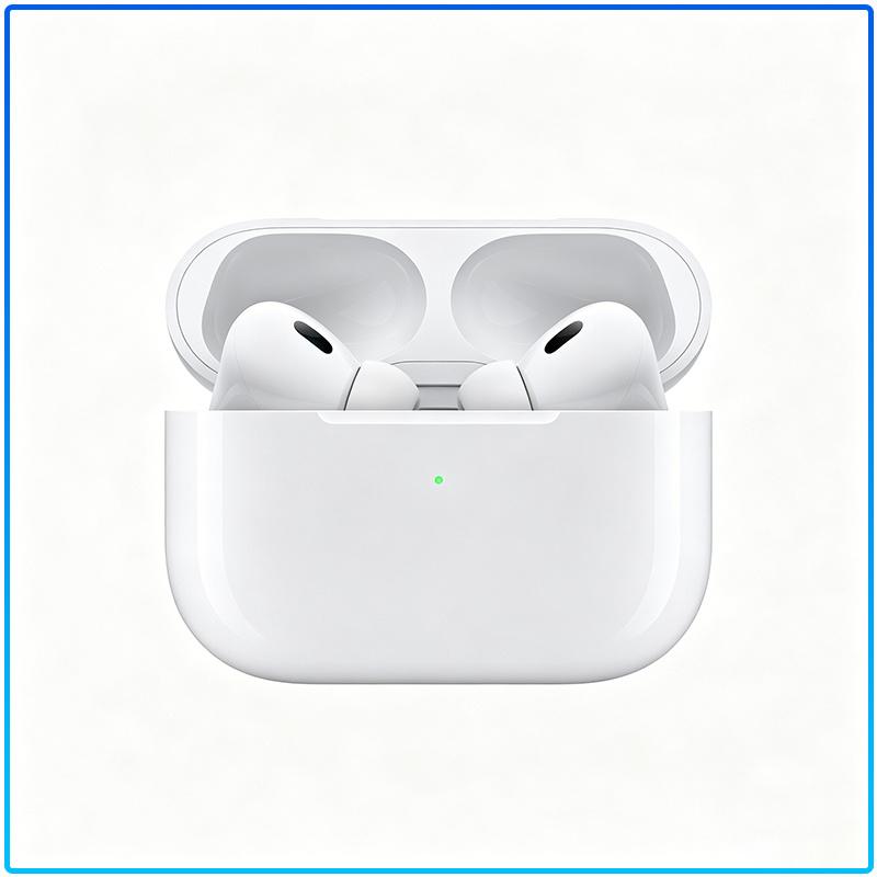 Apple AirPods Pro Second Gen ANC Earbuds Adaptive EQ Dynamic Head Tracking Auto Pair Wireless Earphones With Charging Case