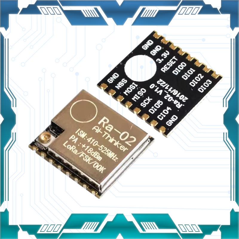 SX1278 LoRa Wireless Module 433MHz UART Serial Port RA-02 For IoT Wireless Communication