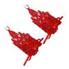 Temperament Short Wrist Lace Appliques Bridal Gloves Fingerless Bridal Glove Wedding Accessories for Bride