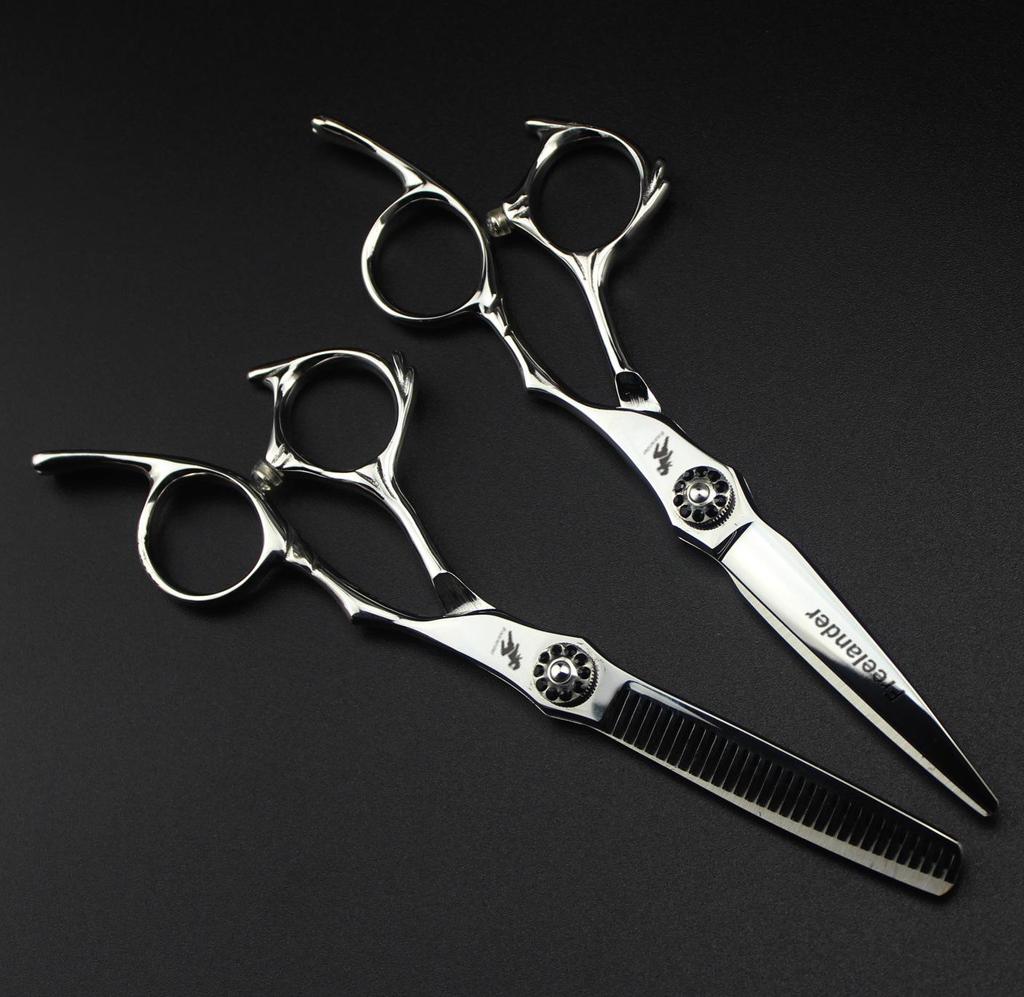 6.0" FYM Black Gem Hairdressing Thinning Scissors