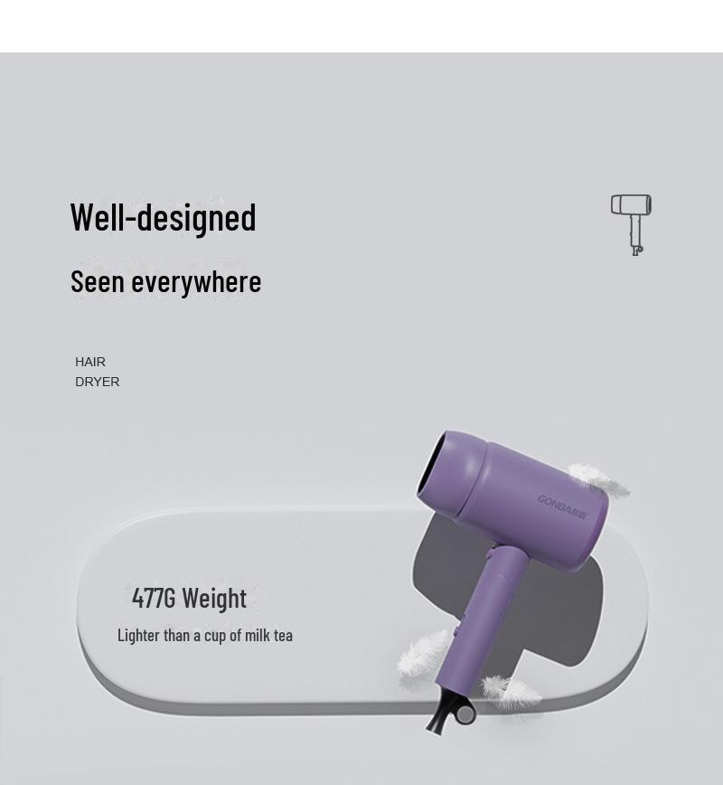 "Guangba High-Power Hair Dryer: Quick-Dry & Gentle on Hair, Ideal for Home Use."