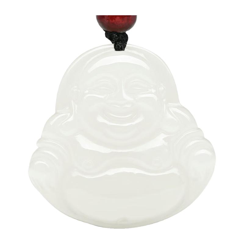 Hetian Jade Maitreya Buddha Pendant