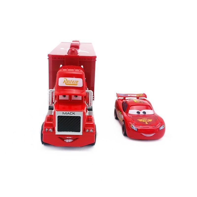 Disney Pixar Car No.95 Mack Racer's Truck Mcqueen 155 Model Kid Toys High-quality Craftsmanship