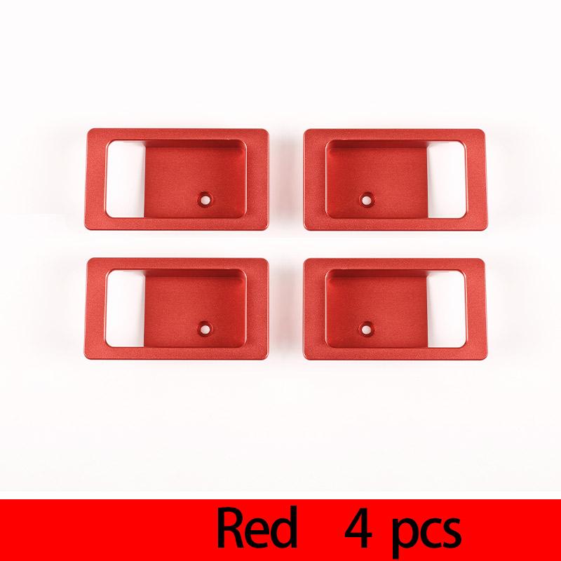 For Land Rover Defender 90 110 2004-18 Aluminum alloy Car Door Inner Door Bowl Decoration Accessories Retrofit Replacement Parts
