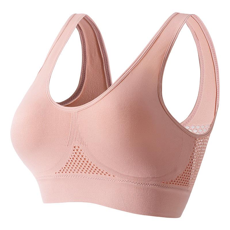 Soutien-gorge de sport à dos magnifique, résistant aux chocs, pour la course à pied, le fitness, anti-affaissement, collection supérieure, soutien doux, gilet de yoga haute résistance pour femme