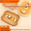 Rectangular Non-stick Silicone Baking Paper for Air Fryers