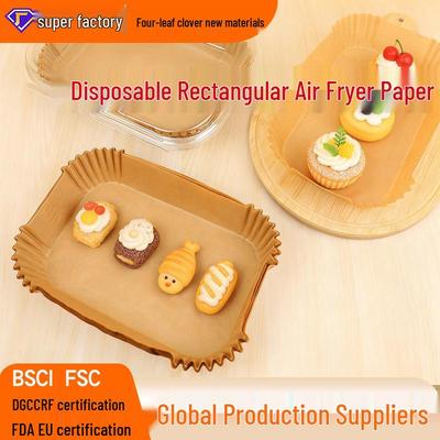 Rectangular Non-stick Silicone Baking Paper for Air Fryers