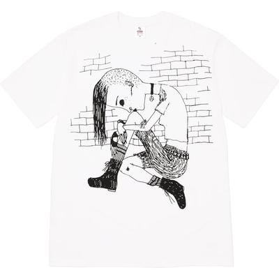 Supreme Y's by Yohji Yamamoto Thinker Tee White