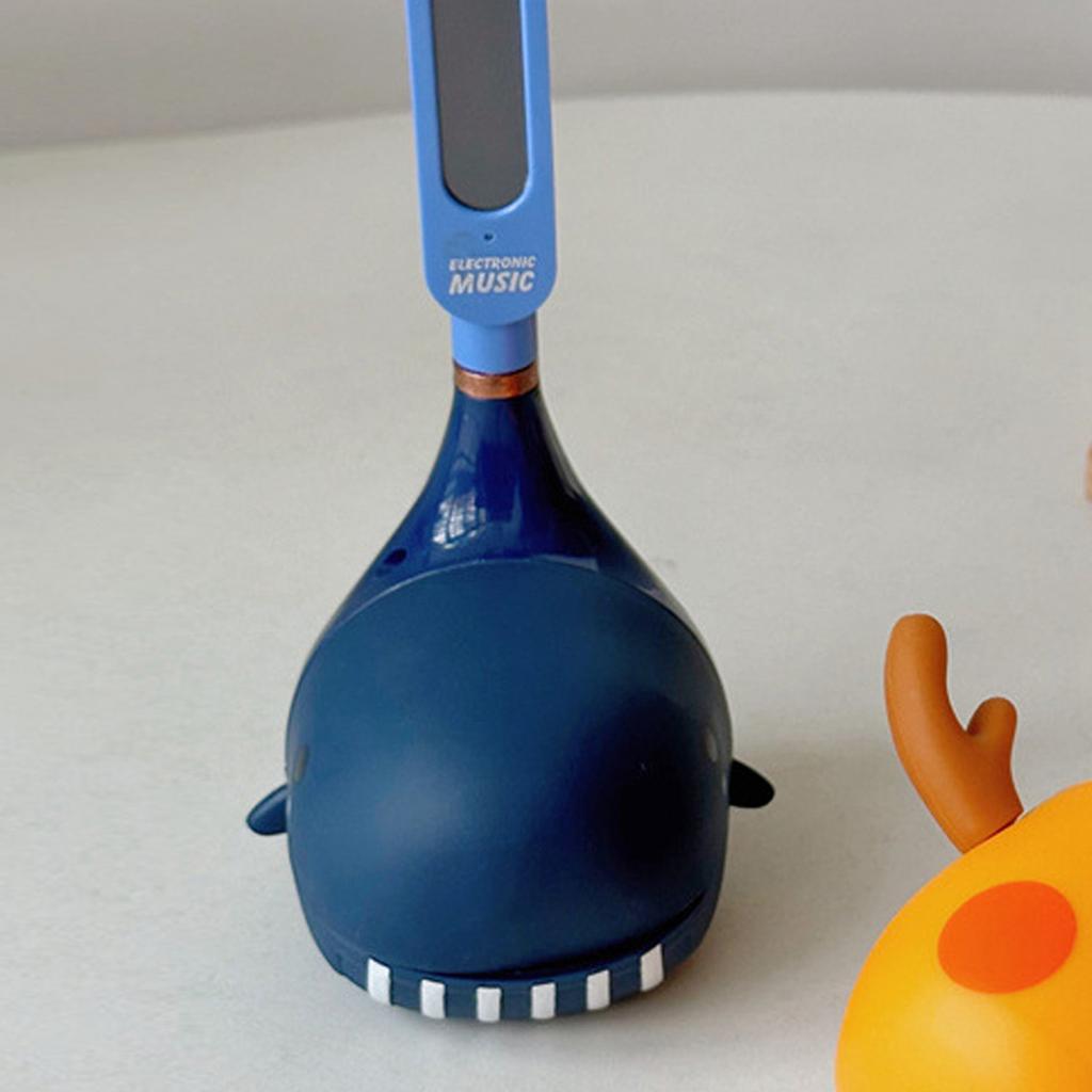 Electronic Erhu Adorable Mini Guitar Erhu Cute Cartoon Shape Music Synthesizer Kids Early Educational Learning Musical