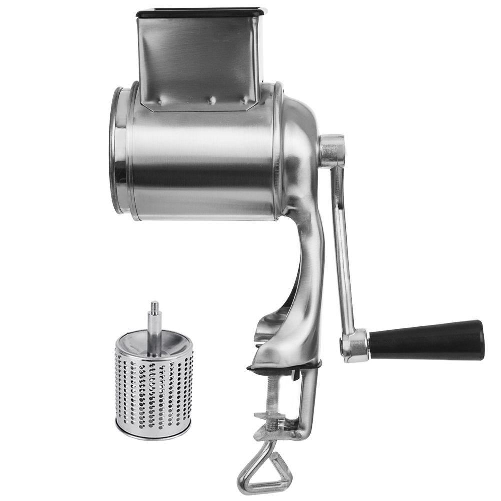 Rotary grater for nuts, dried fruit, chocolate, cheese, and vegetables ORION 130305