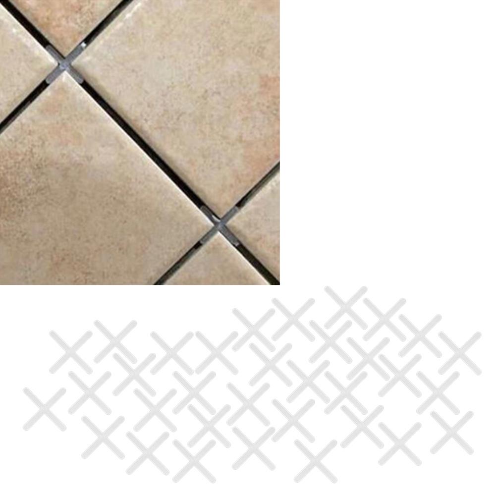 2000Pcs Ceramic Tiler Spacer Plastic Tile Plumber Reuseable Leveling System 2mmCelsius2.5mm